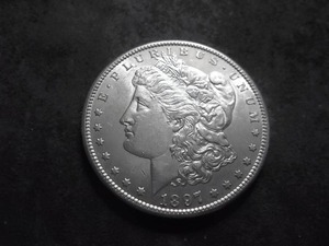 1897 S Morgan Silver Dollar