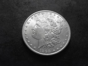 1898 Morgan Silver Dollar
