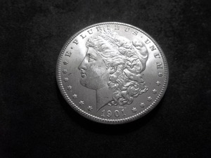 1901 O Morgan Silver Dollar