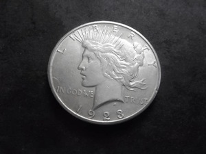 1923 S Peace Silver Dollar