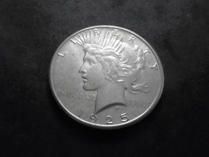 1925 S Peace Silver Dollar