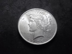 1922  Silver Peace Dollar