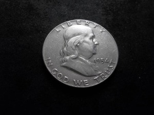 1954 Franklin Half Dollar