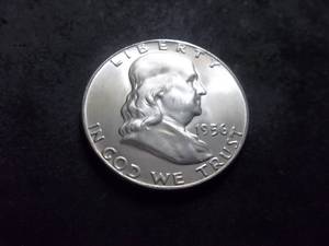 1956 Franklin Half Dollar