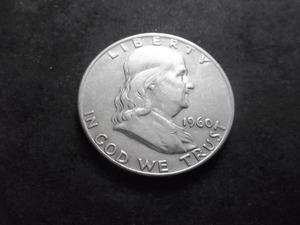 1960 D Franklin Half Dollar