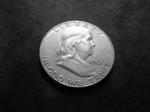 1961 D Franklin Half Dollar