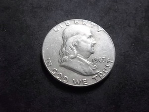 1963 Franklin Half Dollar