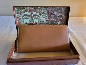 lot 9 image: Dooney and Bourke Wallet in Medium Brown