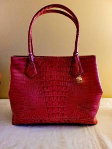 lot 1 image: Hot Pink Brahmin Handbag - New w Tags