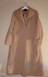 lot 147 image: Womens A-line Camel Coat