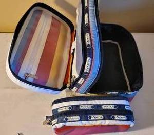 lot 123 image: New with Tags LeSport Sac Set and Variety of Toiletries
