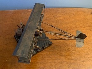 lot 36 image: Three Decorative Plane Figurines