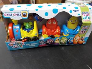 lot 56 image: Peek and Play Surprise Eggs...