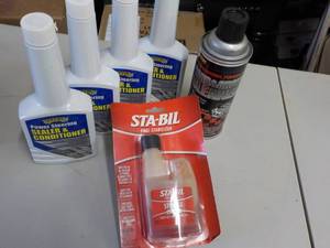 lot 142 image: 4 Zecol Power Steering Sealer and C...