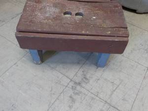 lot 173 image: Primitive Bench 18 x 11 x 10...