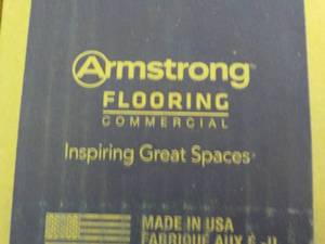 lot 180 image: 3 cases Armstrong Commercial Floori...