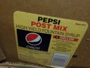 lot 207 image: 2 - 5 Gallon Pepsi Post Mix Fountai...