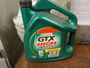 lot 237 image: 1 Gallon Castrol GTX High Milage SA...