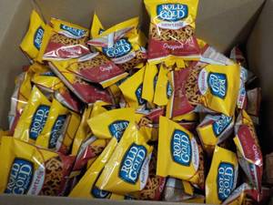 lot 245 image: Case of 104 Bags Heartzels...