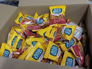 lot 247 image: Case of 104 Bags Heartzels...