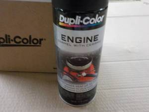 lot 286 image: 6 pack Dupli Color Engine Gloss Bla...