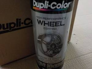 lot 290 image: 6 pack Dupli Color Stain Black Whee...