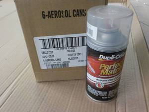 lot 295 image: 6 pack Dupli Color Perfect Match Pr...