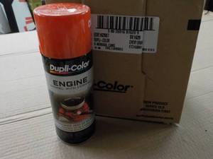 lot 299 image: 6 pack Dupli Color Chevrolet Orange...