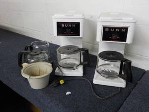 lot 311 image: 2 Bunn Coffee Makers- need baskets...