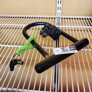 Bike lock wkeys, Bike lights, Bike bag, Peddles