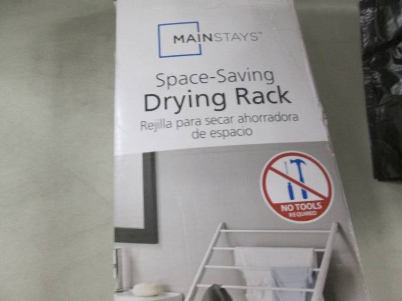 Mainstays space discount saving drying rack