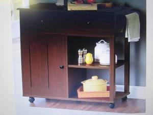 lot 11 image: Katie Kitchen Cart open box Retail ...