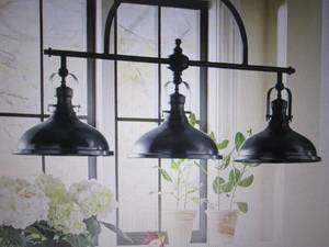 lot 42 image: Niles Hanging Lamp open box Retail ...
