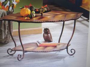 lot 45 image: Leaf Coffee Table open box Retail $...