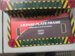 lot 73 image: 11- Pilot License Plate Frames...