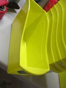 lot 80 image: 13 Plastic Book Bins...