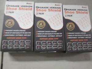 lot 112 image: 3- 2 pr Packs  Shoe Shields...