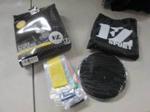 lot 145 image: 2 Sets EZ Sport Core Sliders Dual S...