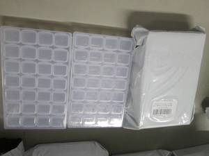 lot 155 image: Perzodo 4 Pack 28 Slots Plastic Cra...