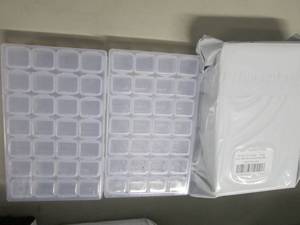 lot 156 image: Perzodo 4 Pack 28 Slots Plastic Cra...