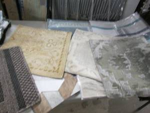 lot 161 image: 12 Rug & Upholstery Samples...