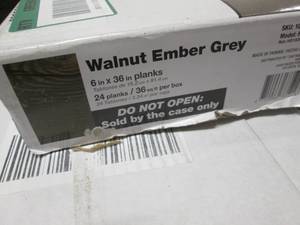 lot 202 image: 3 Cases TrafficMaster Walnut Ember ...