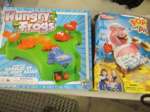 lot 246 image: Pop the Pig, Hungry Frogs...