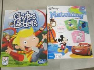 lot 252 image: Chutes & Ladders, Matching Game...