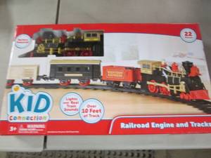 lot 265 image: Railroad Engine & Tracks...