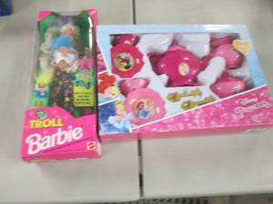 lot 284 image: Barbie Troll, Princess Tea Set...