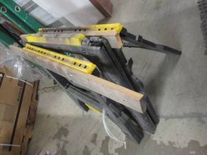 lot 314 image: 3 Used Saw Horses...