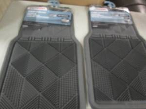 lot 324 image: 2 AutoCraft Floor Mat, Rubber, All-...