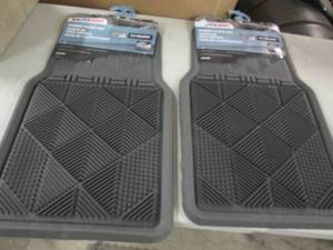 lot 327 image: 2 AutoCraft Floor Mat, Rubber, All-...