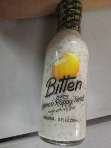 lot 340 image: 6-12 oz Bitten Creamy Lemon Poppy S...